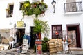 Shop in Frigiliana, an old Moorish village above Nerja on the Costa del Sol in Southern Spain