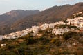 Frigiliana Pueblo Blanco White Town Royalty Free Stock Photo