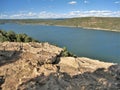 Frijoles Canyon Vista Royalty Free Stock Photo