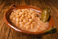 Frijoles, soup of beans mexican food, mexico city