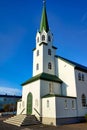 Frikirkjan Reykjavik Luteran Church. Iceland Royalty Free Stock Photo