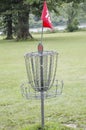 Frisbee golf basket