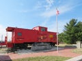 Frisco caboose, Rogersville, Missouri