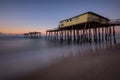 Frisco Pier, Outer Banks, North Carolina Royalty Free Stock Photo