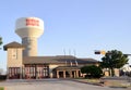 Frisco Texas Water Tower and Fire Station, Frisco, Texas Royalty Free Stock Photo