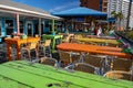 The Frisky Dolphin restaurant in Pensacola Beach Royalty Free Stock Photo