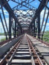 the frist Road- Rail Bridge of Srilanka at Manampitiya-Attraction in Srilanka