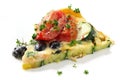 Frittata Royalty Free Stock Photo