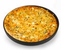 Frittata with leek