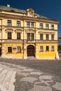 Fritz house in banska stiavnica Royalty Free Stock Photo