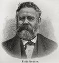 Fritz Reuter Royalty Free Stock Photo