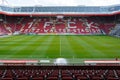 The Fritz-Walter-Stadion. home to the 2. Bundesliga club 1. FC Kaiserslautern and is located in the city of Kaiserslautern, Rhine.