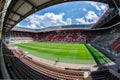 The Fritz-Walter-Stadion. home to the 2. Bundesliga club 1. FC Kaiserslautern and is located in the city of Kaiserslautern, Rhine.