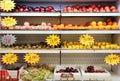 Friut in supermarket in china Royalty Free Stock Photo