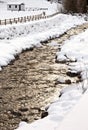 Frodolfo river in winter, Santa Caterina Valfurva, Sondrio