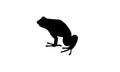 Frog animal outline symbol icon