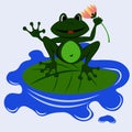 Frog art 1 Royalty Free Stock Photo