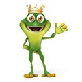 Frog with crown