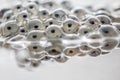 Frog eggs,Common frog eggs Royalty Free Stock Photo