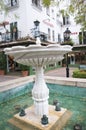 Frog Fountain in Marbella on the Costa Del Sol Andalucia, Spain