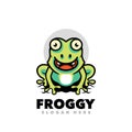 Frog funny mascot Royalty Free Stock Photo