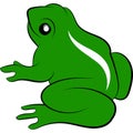 Frog icon Royalty Free Stock Photo