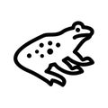 frog icon or logo isolated sign symbol vector illustration Royalty Free Stock Photo