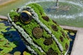 Frog mosaiculture. Half a million visitors for the Mosaicultures Internationales Montreal Royalty Free Stock Photo