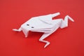 Frog out of paper