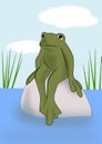 Frog in the Pond