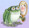 Frog or prince concept of vanity