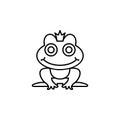 Frog prince, fairy tale icon. Element of fairy Tale icon