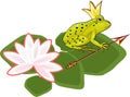 The Frog Princess Royalty Free Stock Photo