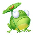 Frog. Realistic Fantastic Characters. Fantasy Nature Animals. Concept Art.