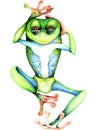 Frog relax 01