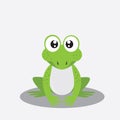 frog. Vector illustration decorative design Royalty Free Stock Photo