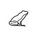 frog. Vector illustration decorative design Royalty Free Stock Photo