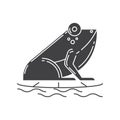 frog. Vector illustration decorative design Royalty Free Stock Photo