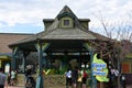 Frogs and Fireflies ride at Dollywood theme park in Sevierville, Tennessee