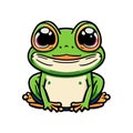 Ribbit! This little froggy is hopping into your heart with its undeniable cuteness.