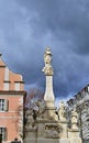 Holy Mary column in Frohnleiten, Austria Royalty Free Stock Photo
