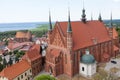 Frombork gotic cathedral.