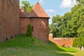 The Cathedral complex in Frombork, a historical complex of medieval buildings. Poland Royalty Free Stock Photo