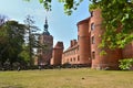 The Cathedral complex in Frombork, a historical complex of medieval buildings. Poland Royalty Free Stock Photo
