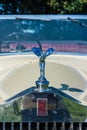 Frome, Somerset, UK, 14th September 2019 Frome Cheese Show Close up of the Spirit of Ecstasy on a Rolls Royce Royalty Free Stock Photo