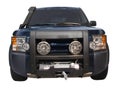 Front of 4x4 SUV Royalty Free Stock Photo