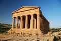 Front of ancient Greek temple Royalty Free Stock Photo