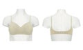 Front and back images of a ladies bra on a mannequin Royalty Free Stock Photo
