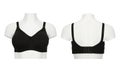 Front and back images of a ladies bra on a mannequin Royalty Free Stock Photo
