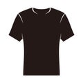 Front and back t-shirt icon Royalty Free Stock Photo